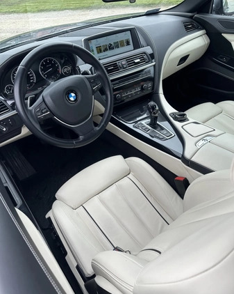 BMW Seria 6 cena 162900 przebieg: 58000, rok produkcji 2014 z Warszawa małe 379